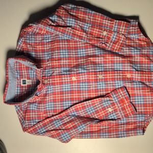 Janie & Jack toddler 2T plaid button down